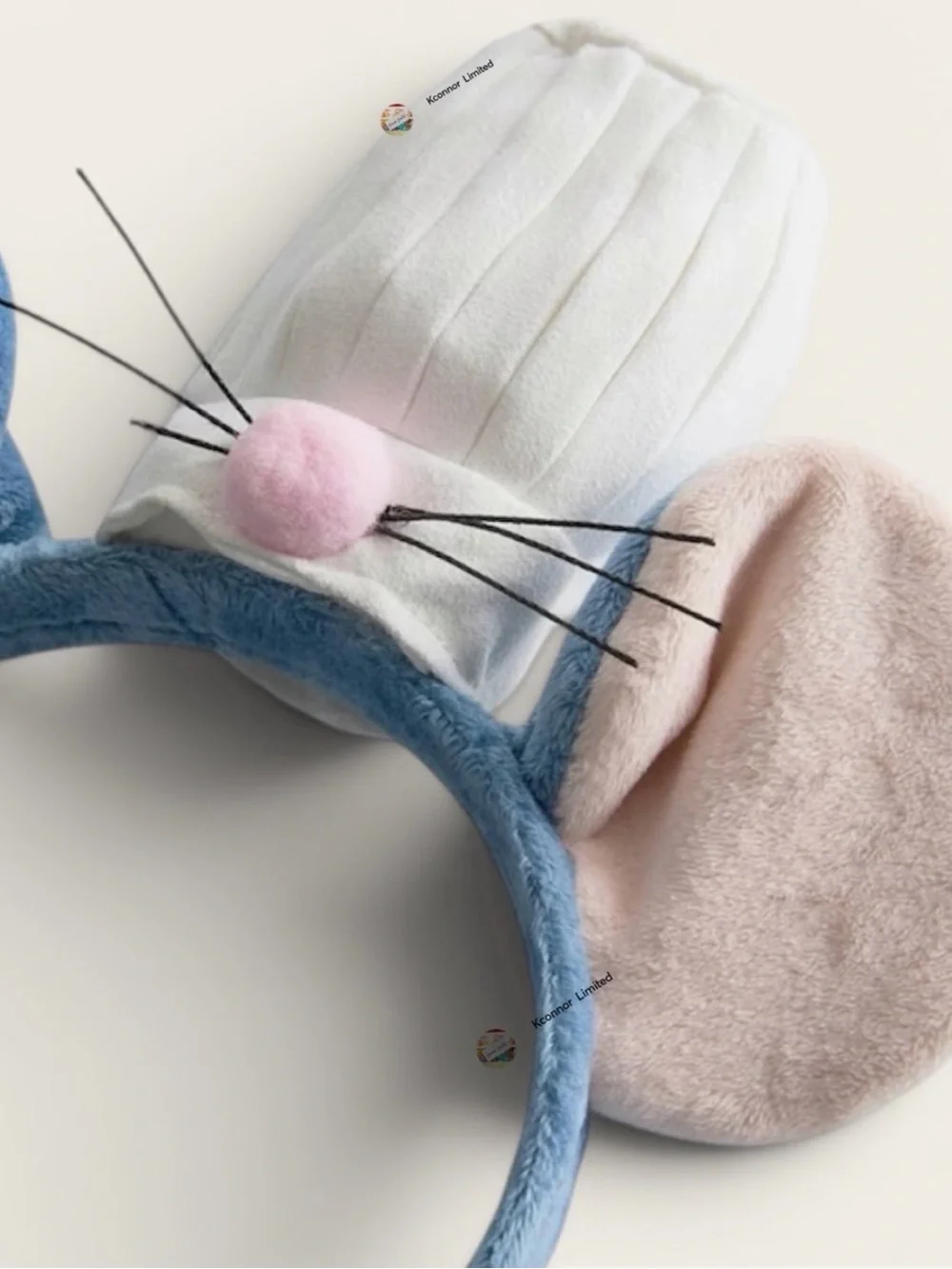 Disney Ratatouille Plush Mouse Ear Headband - Blue & Pink